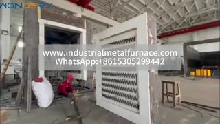 Lò nung xe đẩy hạng nặng nhiệt độ cao 1350°C | Công nghệ chịu lửa vượt trội