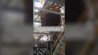Lò nung nhanh hợp kim nhôm T6 | Truyền xử lý nhiệt dung dịch 15s