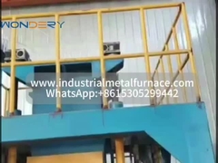 Máy đúc đồng không oxy liên tục sản xuất thanh đồng Máy đúc thanh đồng