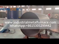 một bể muffle lò nitriding để xử lý nhiệt