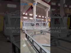 một khung thay đổi nắp cho lò xử lý nhiệt loại hố