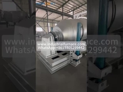 lò nóng chảy nhôm 2 tấn chạy bằng khí