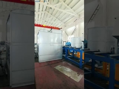 Máy đúc thanh đồng hướng lên lò nóng chảy cảm ứng