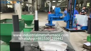 Lò nung than chì với đầu đốt viên gỗ - Không gây ô nhiễm, phát thải thấp