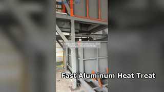 Lò tôi nhanh bằng nhôm để xử lý nhiệt T6 T4 - Hiệu suất cao và kiểm soát chính xác