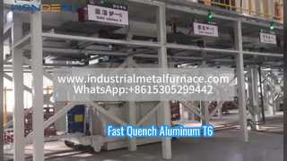 Lò nung đáy thả nhanh bằng nhôm T6 | Làm nguội nhanh + Giải pháp xử lý tích hợp