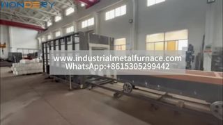 Lò điện xe đẩy có thể tùy chỉnh | Xử lý nhiệt chính xác cho các bộ phận công nghiệp quy mô lớn