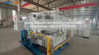 Lò nung kim loại không chứa sắt đốt khí tiết kiệm năng lượng - Tổn thất nóng chảy thấp