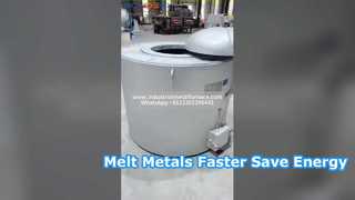 Lò nung nóng chảy kim loại màu bằng điện trở - Hiệu suất cao