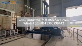 Lò xử lý nhiệt chất tải xe nâng tự động: Làm nguội tốc độ cao cho kim loại nặng | Vô Tích