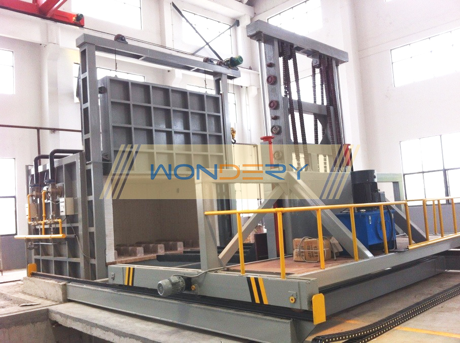 Blog công ty mới nhất về Cửa lò xử lý nhiệt phòng khí hiệu suất cao để dập nhanh với cơ chế nâng nâng