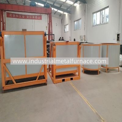 Mua Lò nung chảy cảm ứng công nghiệp nghiêng IGBT loại 1000kg nhôm 300KW 1 TẤN MỖI GIỜ online manufacture
