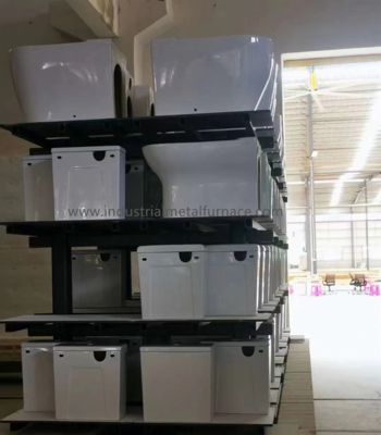 Mua Natural Gas Bogie Hearth Furnace for Ceramic Product Heat Treatment with 1300℃ and 4000 × 2000 × 2000 mm Chamber online manufacture