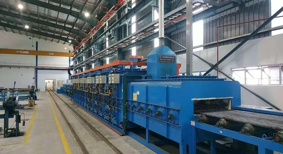 Mua 600mm chiều rộng hiệu quả. Ứng dụng lò sưởi nhăn sáng cho ống thép. Ứng dụng lò sưởi không oxy hóa và hệ thống xử lý nhiệt hàng loạt cho ống thép chính xác. sản xuất trực tuyến