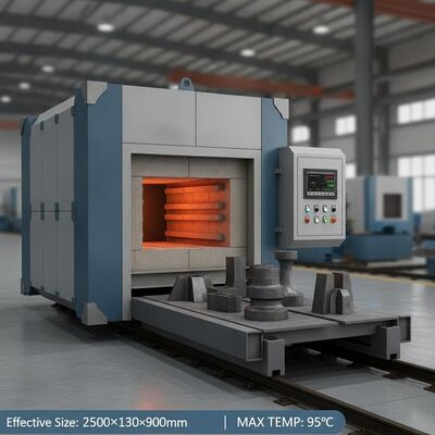 Mua Lò điện băng chuyền có kích thước hiệu dụng 2500×1300×900mm và nhiệt độ định mức 950℃ cho xử lý nhiệt sản xuất trực tuyến