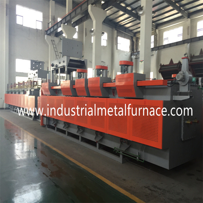 Lò con lăn liên tục 30m 50HZ Băng tải Điện lưới điện trở Hệ thống sưởi