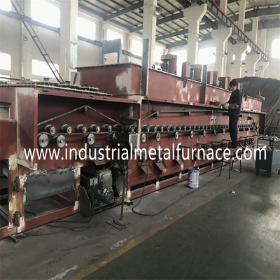 750kg / giờ Lò xử lý nhiệt đai lưới khí liên tục cho ốc vít Bu lông đai ốc