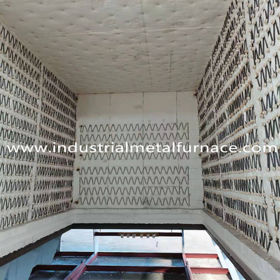 Điện trở công nghiệp Lò xử lý nhiệt 70KW Lò đáy ô tô Lò sưởi Bogie