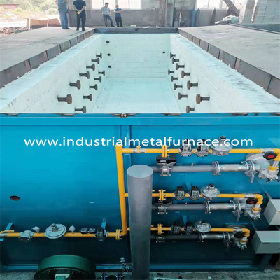Lò mạ kẽm nhúng nóng công nghiệp LNG Lò xử lý nhiệt đốt cháy