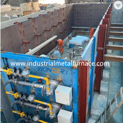 Lò xử lý nhiệt công nghiệp kẽm 500KW XG 08 Ấm đun nước mạ kẽm nhúng nóng