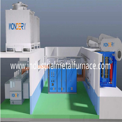 Cốc nóng chảy công nghiệp hiệu quả Tần số điện 50/60Hz Thời gian sưởi ấm 0-999min