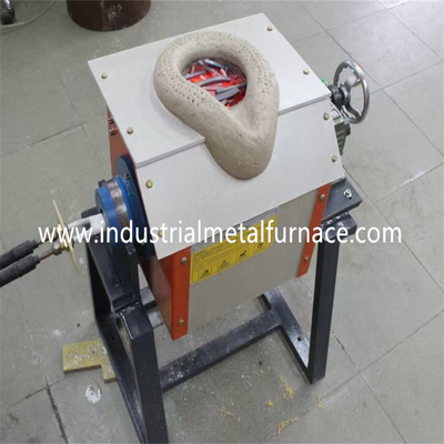 Lò sưởi cảm ứng 1KHZ 15KW Thép nóng chảy Lò cảm ứng điện 3kg Gang