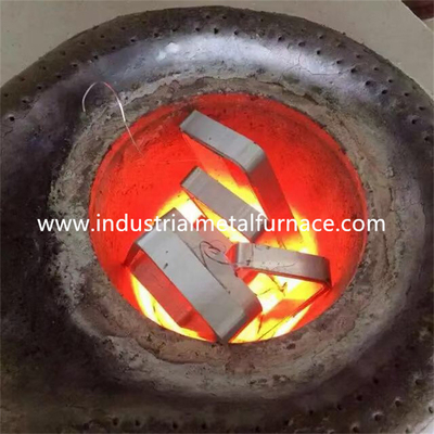 Lò nung cảm ứng công nghiệp bằng gang thép 15KW Loại tần số trung bình