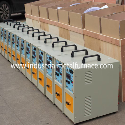 25KG Graphite Lò cảm ứng công nghiệp tần số trung bình để nấu chảy thép gang