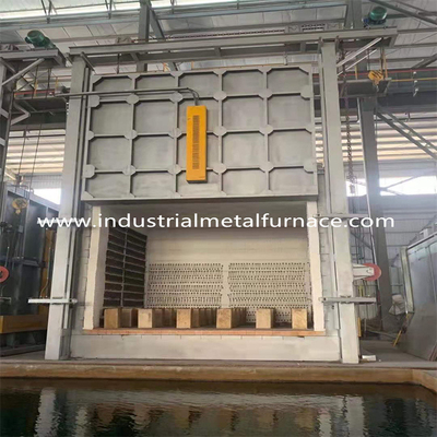 2.5x2x2.5 1000 độ C Kháng thép gạch Sintering xử lý nhiệt lò lò Bogie