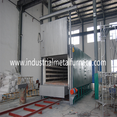 2.5x2x2.5 1000 độ C Kháng thép gạch Sintering xử lý nhiệt lò lò Bogie