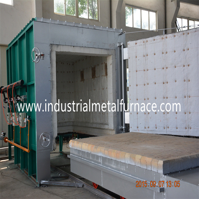 2000 X 1000 X 1000mm Khí đốt tự nhiên Lò đáy ô tô tùy chỉnh Lò lò sưởi Bogie