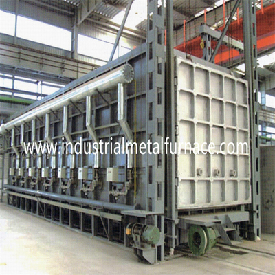 Lò xử lý nhiệt 1200 độ Lò đáy ô tô Lò nung khí nóng 4 vùng