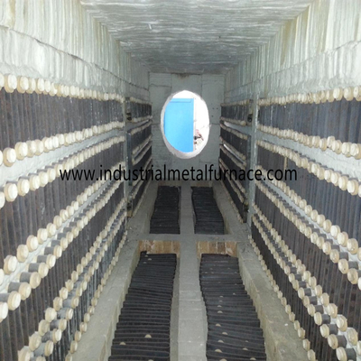 550 độ C Bogie lò sưởi nhôm sợi nướng xe bếp đáy cho cuộn nhôm