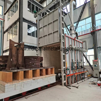550 độ C Bogie lò sưởi nhôm sợi nướng xe bếp đáy cho cuộn nhôm