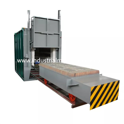 Lò xử lý nhiệt 5000 × 2500 × 1500mm Bogie điện công nghiệp với điều khiển PLC