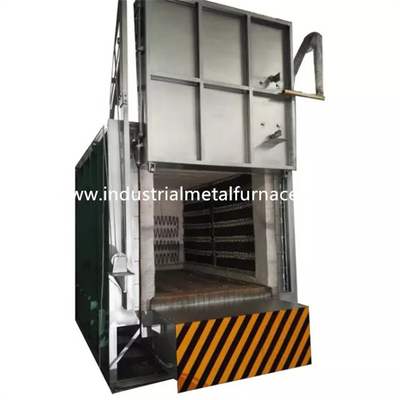 Lò xử lý nhiệt điện Bogie Hearth 1200 độ C 3500×1600×1600mm