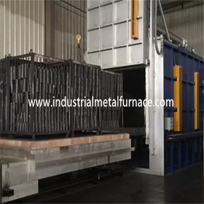 Lò xử lý nhiệt điện 1400 ℃ Lò đáy ô tô cho trục và dụng cụ 1500 × 800 × 800mm
