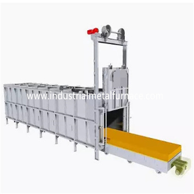 Tất cả lò xử lý nhiệt loại chuông sợi quang Làm nguội 380V 3P
