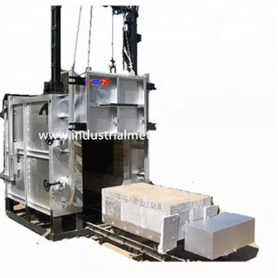 Lò xử lý nhiệt xe đẩy điện đôi Bogie Hearth cho các bộ phận nhôm