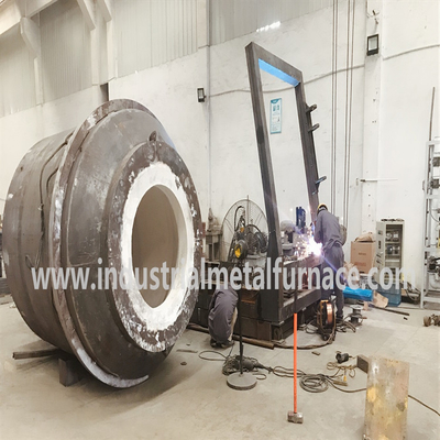 Cửa nóng chảy nhôm giảm mất mát với cấu trúc nghiêng