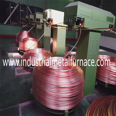 8mm Upward Casting Copper Rod Industrial Induction Furnace (nồi cảm ứng công nghiệp)