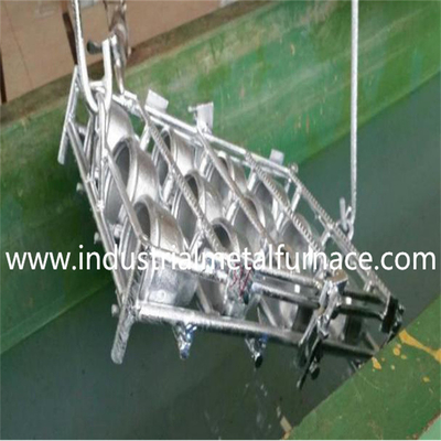 Tốc độ cao xung đốt cháy lò sưởi nóng đun sơn cho 650 ° C nhiệt độ lò và 50mm / 60mm độ dày lò sưởi kẽm