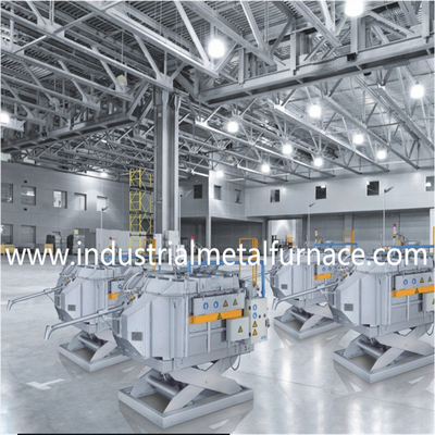 Chức năng thủy lực Công nghiệp lò nóng chảy nhôm hoạt động dễ dàng