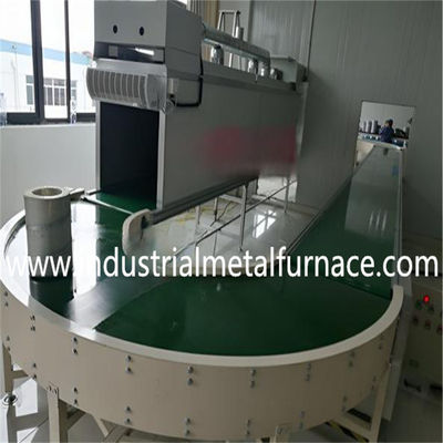 lò sưởi ấm đường hầm điện được sử dụng để tiếp tục làm nóng các sản phẩm xử lý