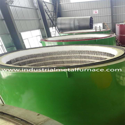 Cửa lò xử lý nhiệt cho dây kim loại và thanh 950C Nhiệt độ tối đa 320kW Điện lực 3 Khu vực sưởi ấm Thiết kế tiết kiệm năng lượng