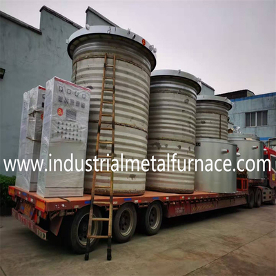 Cửa lò xử lý nhiệt cho dây kim loại và thanh 950C Nhiệt độ tối đa 320kW Điện lực 3 Khu vực sưởi ấm Thiết kế tiết kiệm năng lượng