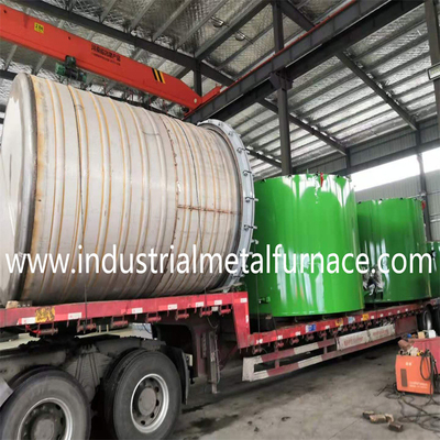 Cửa lò xử lý nhiệt cho dây kim loại và thanh 950C Nhiệt độ tối đa 320kW Điện lực 3 Khu vực sưởi ấm Thiết kế tiết kiệm năng lượng