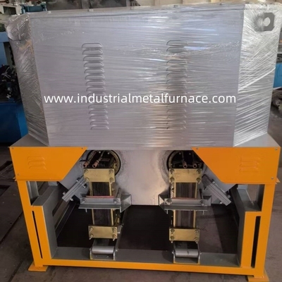 160KW 2 Phòng Năng lượng đúc đồng kim loại nóng chảy Industrial lò cảm ứng cho các mảnh đồng