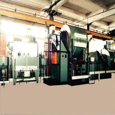 300kg / H Loại vòng quay Dây đai thép bóng Xử lý nhiệt Lò quay nung chảy nhôm