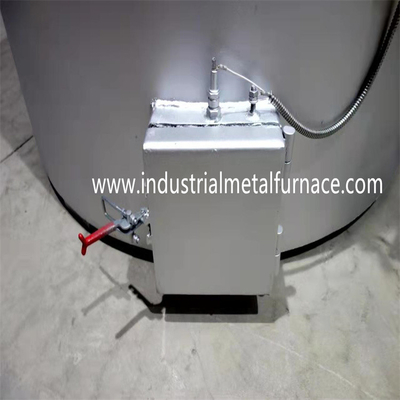 Lò nung nóng chảy nhôm công nghiệp 100kg sắt thép